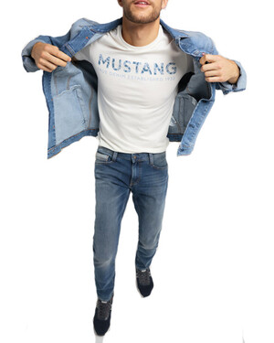 T-shirt maglietta da uomo Mustang 1008958-2020