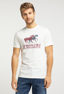 T-shirt maglietta da uomo Mustang 1009377-2020