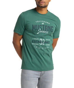 T-shirt maglietta da uomo Mustang 1010680-6430