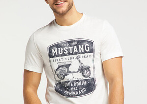 T-shirt maglietta da uomo Mustang 1008966-2020 